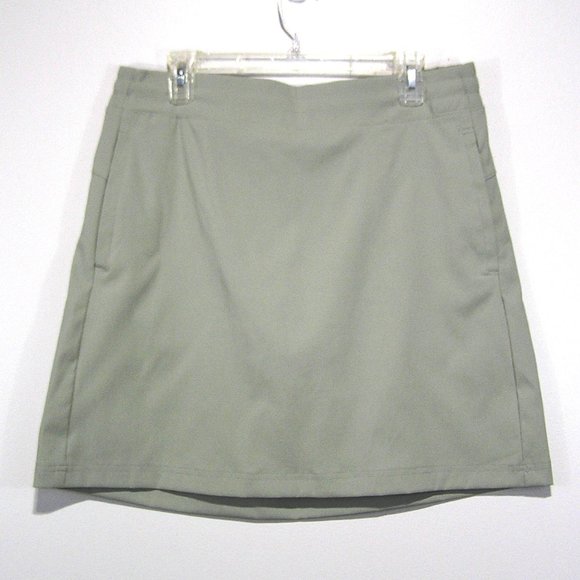 Columbia Women's Skort in Light Green/Grey - Picture 1 of 8